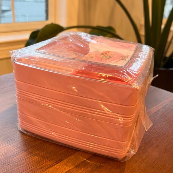 Large Pink Bento Lunch or Picnic Box - Picture 2 of 8